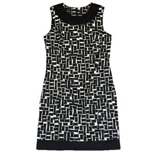 ALYX Dress Womens 10 Green Black Sheath Career Finance Babe Professional Job‎